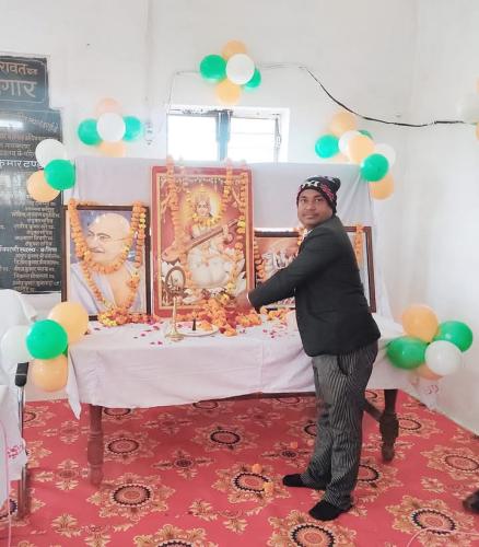 Advocate Vineet Yadav in Assembly Hall